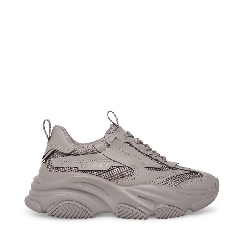 Zapatillas Steve Madden Possession Mujer Gris | ES MN21S9